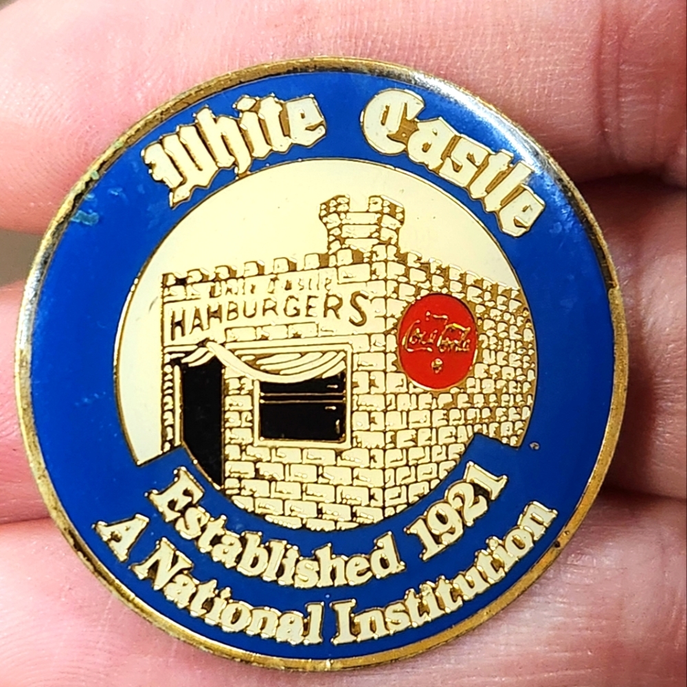 White Castle- A National Institution Pin COCA COLA